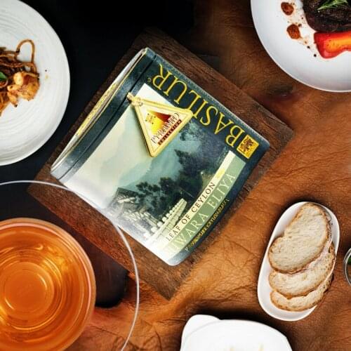 Basilur baoceylon nuwale Eliye Ceylon black tea bag triangle tea bag canned 15 bags