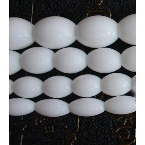 White porcelain agates 5-20mm Oval beads ,Wholesale For DIY Jewellery Free Shipping