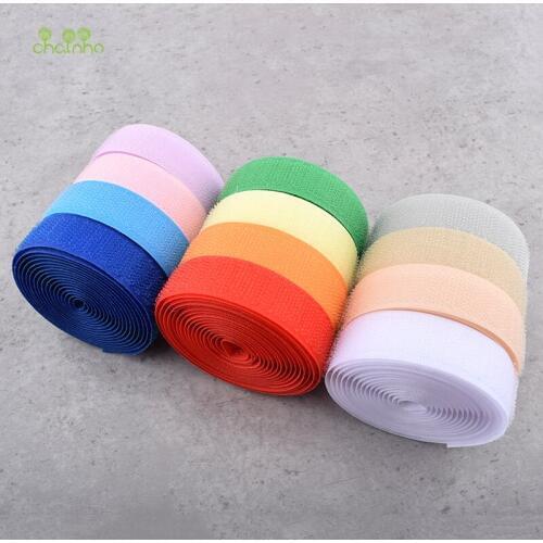 Chainho,13Yard/Lot,Nylon Soft Magic Tape,Hook&Loop Fastener,For Garments/Wrist Harness/Computer&Earphone Winder Cable Ties,DA009