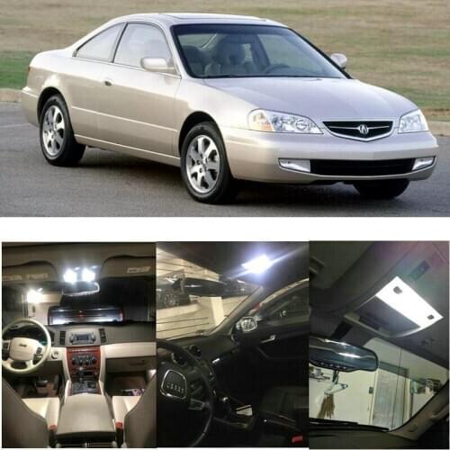 Interior Led lights For 2002 Acura CL MDX NSX RL RSX TL Dome Light Map Light