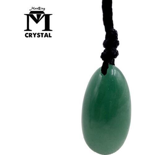 Natural irregular crystal Aventurine pendant quartz stone healing gemstone Divination spiritual meditation Jewelry Necklace