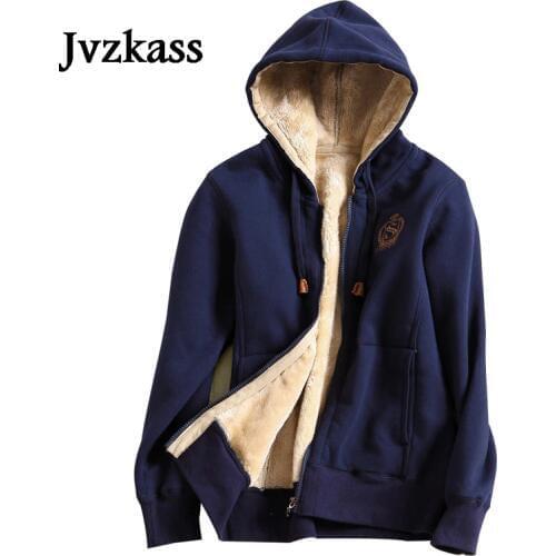 Jvzkass 2020 new cashmere of tide and winter simple and stylish models warm thickening winter female loose Sweatshirt Z261