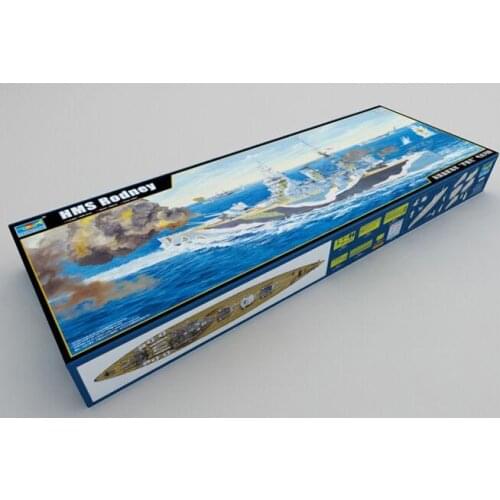 Trumpeter 03709 1/200 HMS Rodney Ship