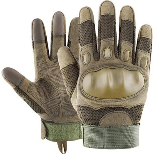 Men Army Military Tactical Gloves Carbon Fiber Airsoft Paintball Hunting Shooting Outdoor Fitness Gear Hiking Full Finger Gloves