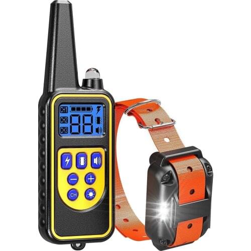 Rechargeable Dog Training Collar Automatic Electric Shock Dog Collar Pet Collar Bark Stopper Automatic Dog Collar Dog Training