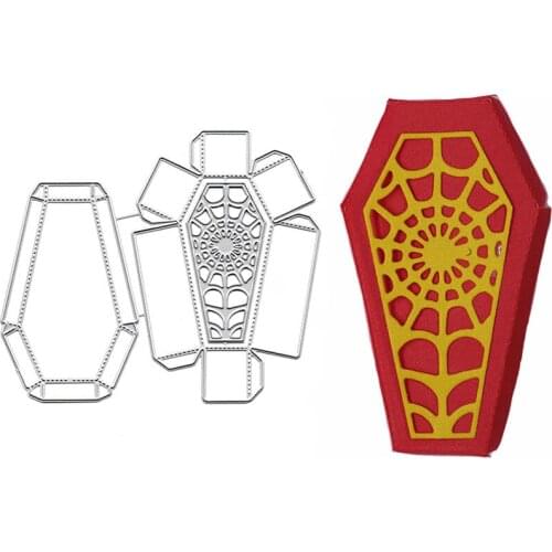 Gift Box Metal Die Cutting Dies Troqueles For Scrapbooking DIY Paper Card Making Album Craft Embossing Clear Stamps And Die Cuts