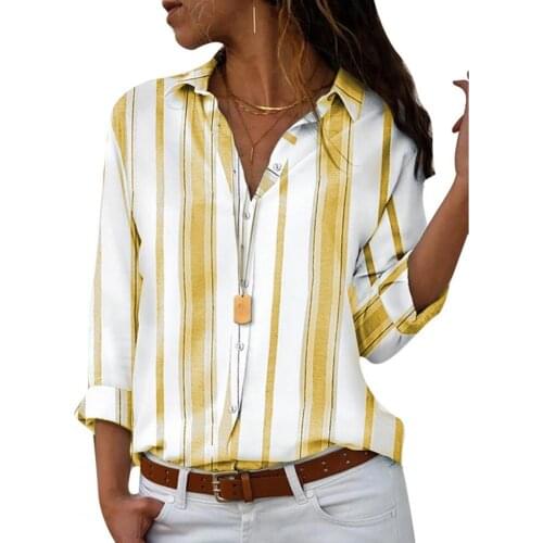 Plus Size Shirt Breathable Easily Match Long Sleeve Summer Turn Down Collar T-shirt for Daily Life Women Clothing блузка женская