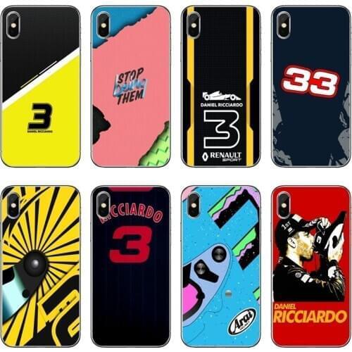 Silicon Soft Case For Huawei P30 P20 Pro P10 P9 P8 Lite Y5 Y6 Y7 Y9 P Smart Plus 2018 2019 racing car Daniel 3 Phone Case