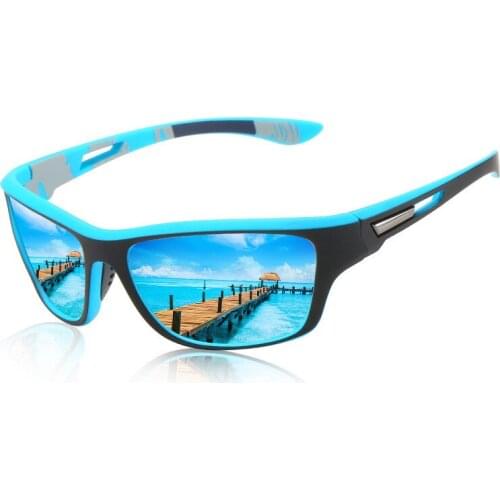 Fashion Classic Square Polarized Sunglasses Men Women Sports Outdoor Beach Fishing Travel Colorful Sun Glasses UV400 Goggles