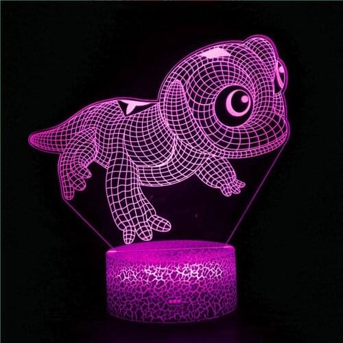 Animal for dinosaur egg cute little dinosaur PVC toy night light model creative luminous sleep children baby gift atmosphere lig