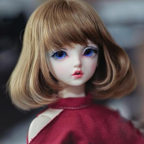1/3 1/4 Bjd Wig High Temperature Fashion Style Wire Bjd Wig SD For BJD Doll Wig