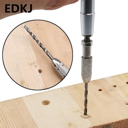 1pcs manual perforation drilling Aluminum alloy press semi-automatic puncher King Kong Bodhi amber drill eye chuck tool