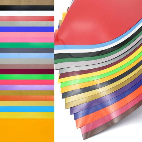 23pcs Bundle PU Heat Transfer Vinyl Iron-on HTV T-Shirt Textiles Cricut Film DIY 25cm*30cm