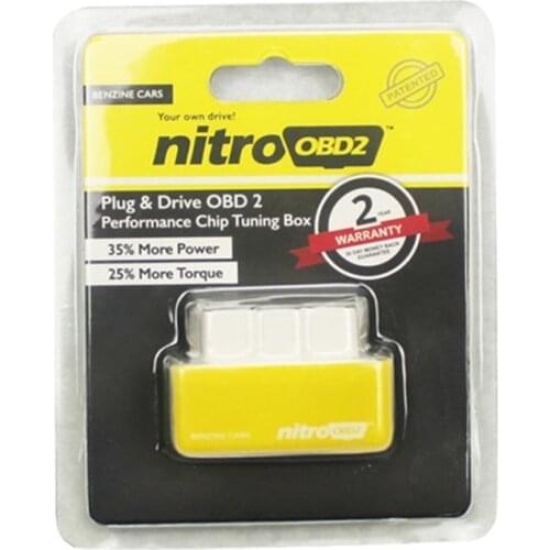 T8WF Economy Nitro OBD2 Plug for Car Multifunctional Gasoline Economizer Saver Mini Trim Performance