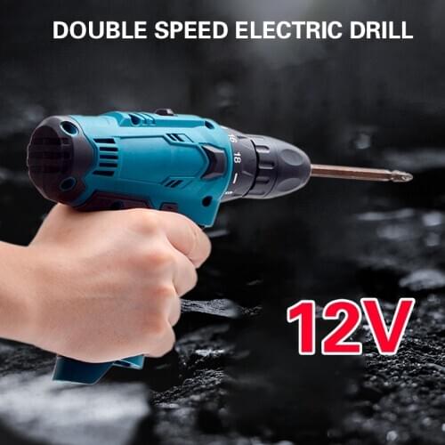 12V Electric Drill Two Speed Electrical Screwdriver 28N.m Torque Mini Wireless Power Driver Power Tool For Bosch 12V Battery