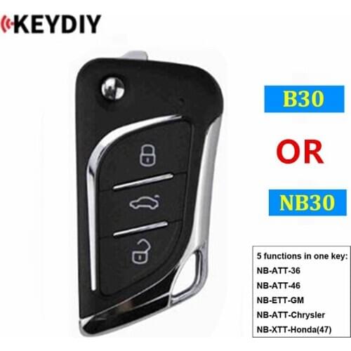 KEYDIY 3 Button B30 or NB30 Multi-functional Universal Remote Control Car Key for KD900 KD900+ URG200 KD-X2 Mini KD