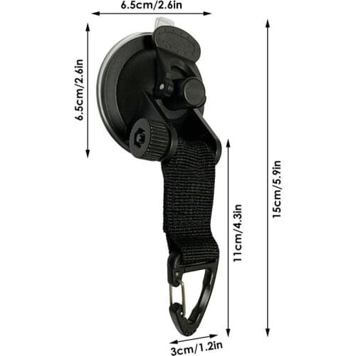 4pcs Suction Cup Hook Outdoor Camping Hiking Suction Cup Anchor Hook Reusable Tie Down Home Securing Hook Portable Hook