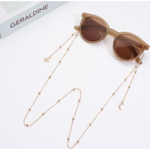 Fashion Metal Glasses Chains Sunglasses Lanyards Anti-lost Reading Glasses Cords Eyeglasses Strap Eyewear Accessories 70cm Long
