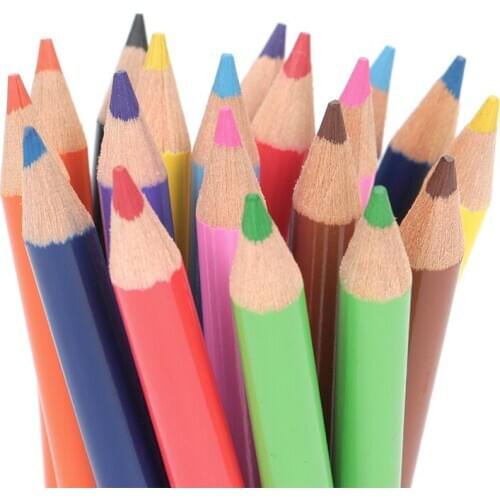 Kids Mini Colored Pencils Set Pre-Sharped Coloring Pencil for Children Premium Art Drawing Fun At Home Super Great Activities