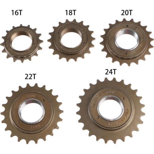 BMX Bike Bicycle Race 16/18/20/22/24T Tooth Single Speed Freewheel Sprocket Part