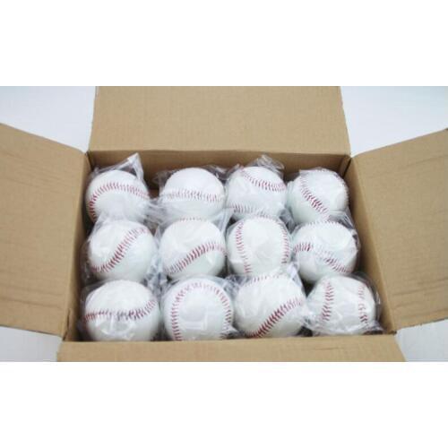 Wholesale 9 inch Top quality PU Soft Baseball Exercise Throwing Softball Training Solid ball