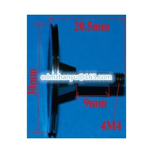 Pulley 328 (OD30* L20.5) for wire EDM-HS / material: CR12 / Pulley 328 = Pulley 329-2 / single side