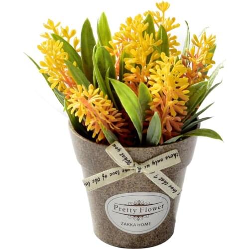 Basil PVC Mini Cute Japanese Grocery Bow Simulation Flower Mini Bonsai