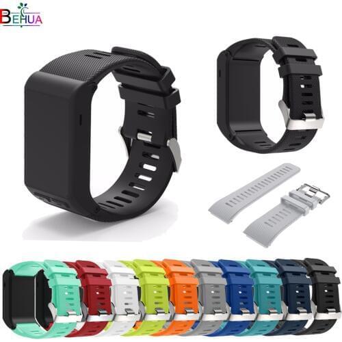 Sport silicone strap For Garmin vivoactive HR watch band Replacement Bracelet Strap For Garmin vivoactive HR bands Accessories