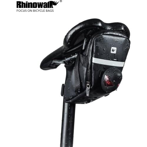 RHINOWALK Bicycle Bag Bike Waterproof Storage Saddle Bag Seat Cycling Tail Rear reflectiv Bag Saddle Bolsa Bicicleta accessories