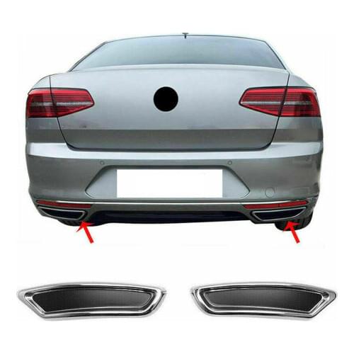 Volkswagen Passat B8 Chrome R Line Diffuser Exhaust Frame (2015-2019)