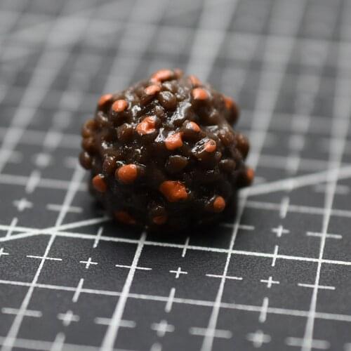 1pcs/lot resin flat back brown candy chocolate 19mm Cabochons Hair Bow Center Card Frame Making Craft DIY