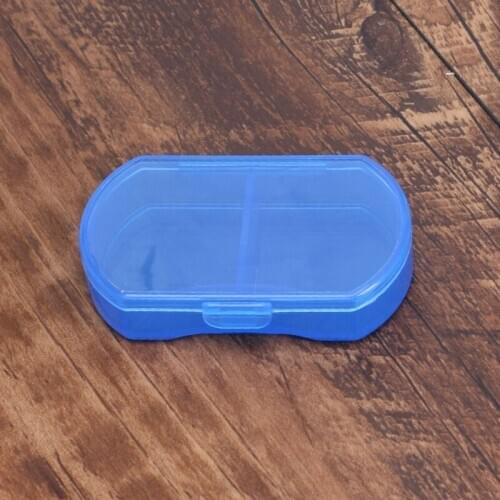 2 Grids Pill Medicine Box Storage Dispenser Organizer Holder Container Case U2JD