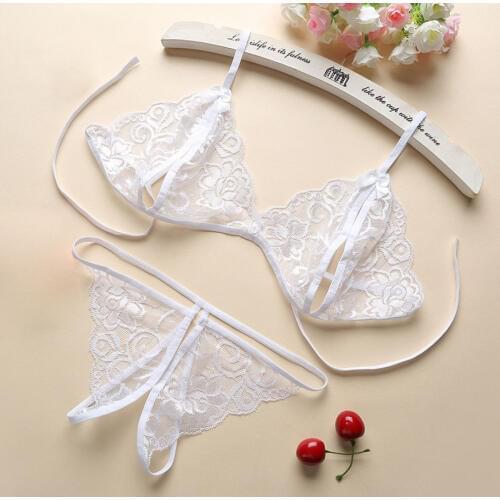 2018 Lace Women Through Bra Sexy Top For Woman Black Bras Erotic Feminino Tops Womens Full Restraints Lingerie Bralette Red