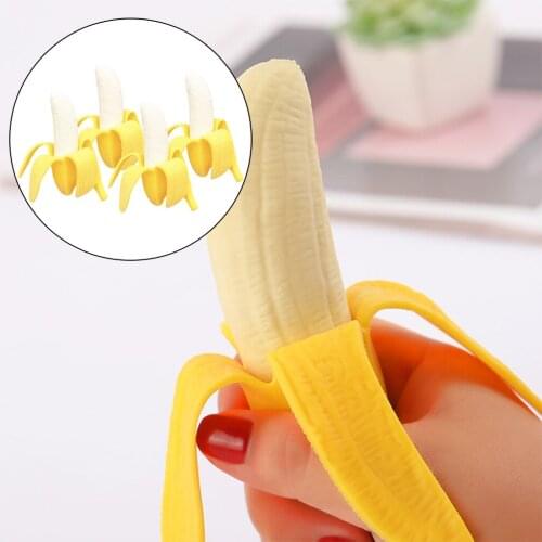 Banana Stress Relief Hand Toys Squeeze Toys Kids And Adults Anti Stress Toy Fidget Toys for Kids and Adults
