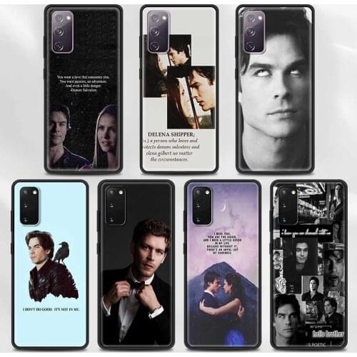 The Vampire Diaries Phone Case For Samsung Galaxy S21 Ultra S20 S10 S9 Plus S10Lite S10e S20FE Cover Black Shell Soft Funda