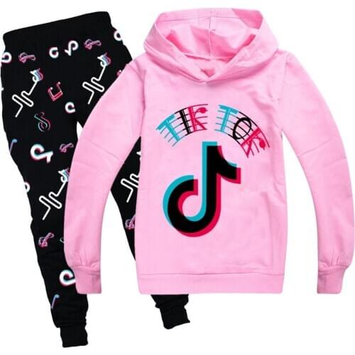 Children Clothing Set Kids Letter Printing Hoodie Tops Pants Tracksuits for Teenager Boy Girls Clothes Sets 2-16year