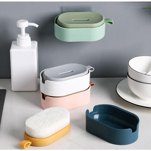 Kitchen Cleaning Bathroom Toilet Glass Wall Cleaning Bath Brush Removable And Replaceable Plastic Handle Sponge Bath Bottom