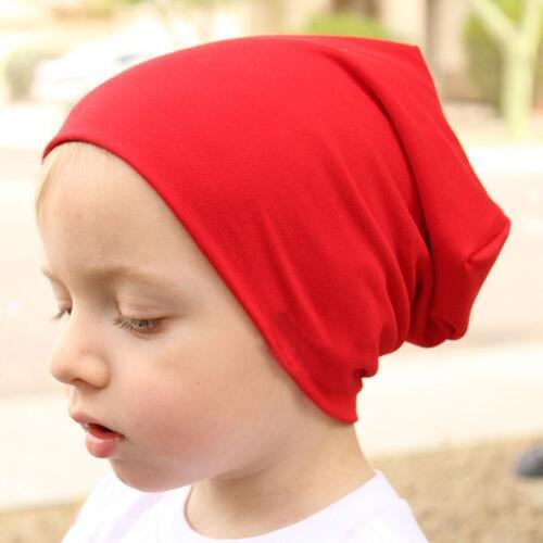 1pcs Fashion Cute Solid Knitted Cotton Hats For Newborn Baby Children Autumn Winter Warm Earmuffs Colorful Crown Caps Skullies