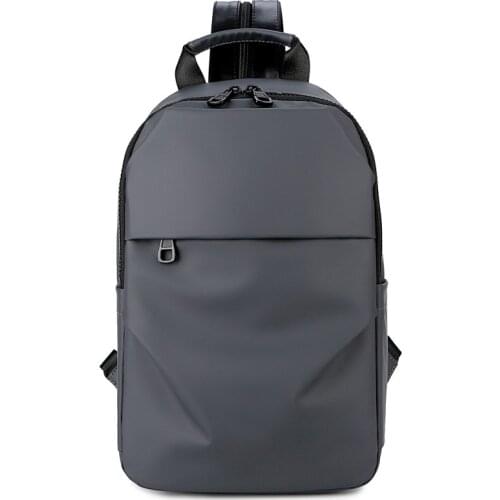 Mens USB Charging Messenger Bag Waterproof Travel Backpacks For Male Multifunctional Casual Crossbody Bag Men Chest Bag