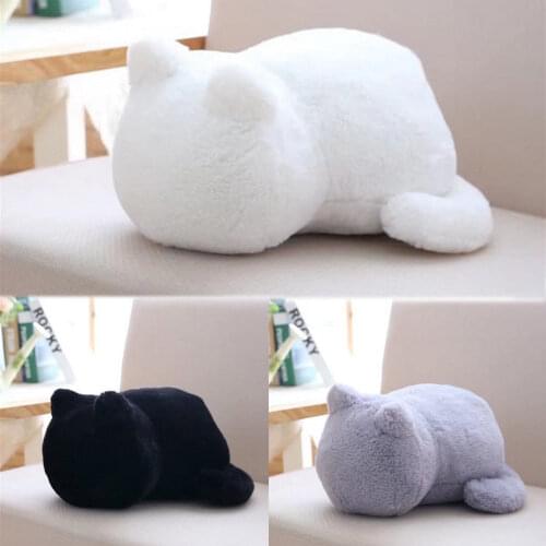 Stuffed Cartoon Cute Cat Animal Cushion Plush Throw Cotton Pillow Toy Doll Gifts Home Decoration Sofa Bed Accessories
