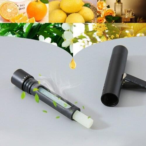 Invisible Solid Long-Lasting Aromatherapy Diffuser Clip Perfume Air Vent Lovely Car Accessories Souvenir Present QW