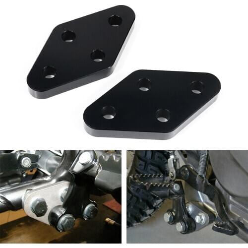 Fit For SUZUKI DR 650 DR650 1996-2021 Foot Peg Lowering Kit Linkage Lowering Link Extended Lower Kit CNC Billet Aluminum