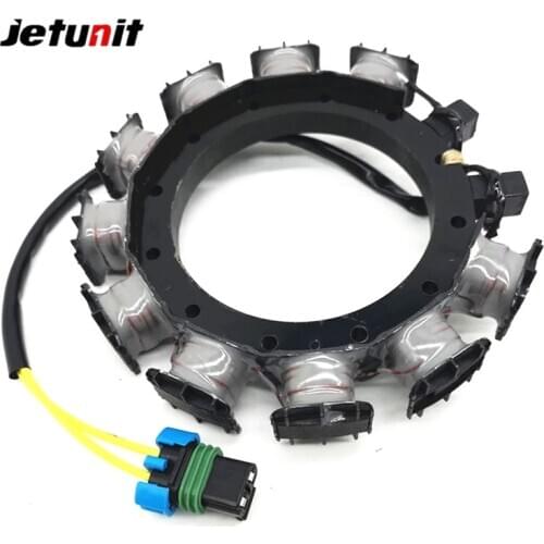 JETUNIT Outboard Stator Assy For Mercury 25 30 50 60HP 16AMP 3&4Cyl 2002-2008 4-stroke 398-878143a5, 398-878143a05, 398-878143t3