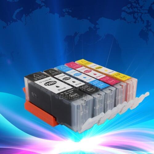 INK WAY Full set of PGI-750 CLI-751 ink cartridge, 5 PCS 1 lot