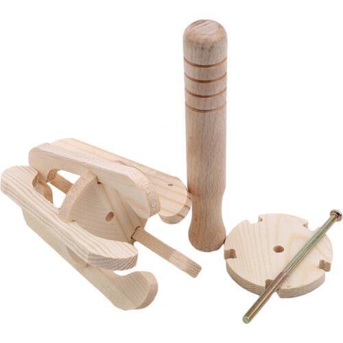 Outdoor Games Cartoon White Flying Kite String And Winding Tool Accessories Wooden Kite Kidnapper