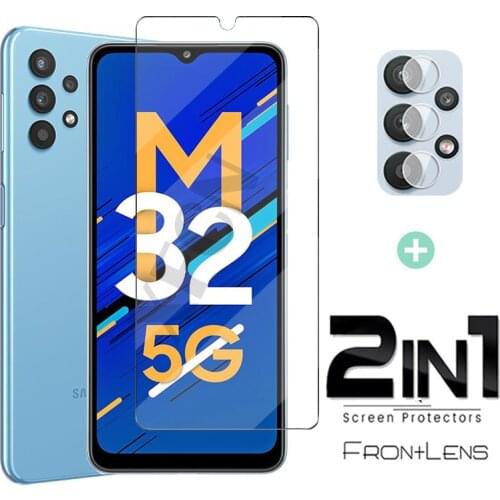 Protective Glass For Samsung M32 5G Screen Protectors Camera Lens For Samsung Galaxy M 32 42 A32 A03s A12 A52 A51 A71 A72 Glass