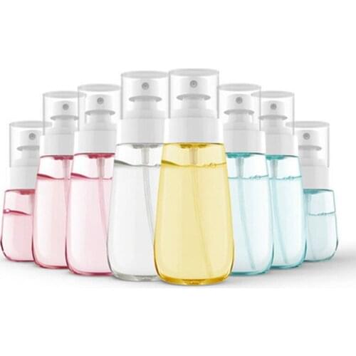 1PC High Quality 30ml 60ml Fine Mist Spray Bottle Plastic Lotion Pump Bottle Travel Perfume Water Bottle Refillable Bottles
