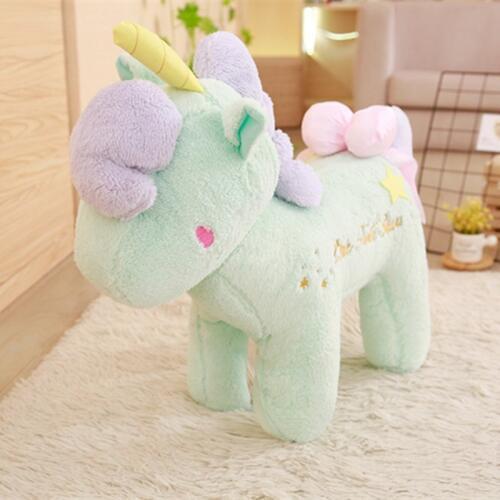 1pc 35cm/45cm Kawaii Unicorn Plush Animals Doll Pegasus Birthday Gifts Kids Girls Toys