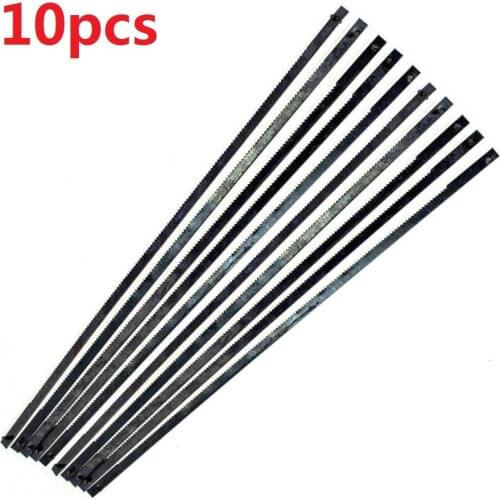 10Pcs Mini Saw Blade Pinned Scroll Cutting Tools 24T Power Tool Accessories Multifunctional Carbon Steel DIY Model Woodworking