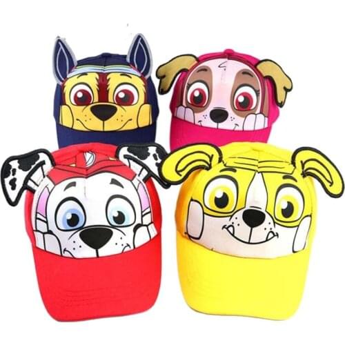 Doitbest 2 to 8 Years old Child Baseball Cap Hip Hop 2019 cartoon dogs kids Sun Hat Boys Girls Caps snapback hats